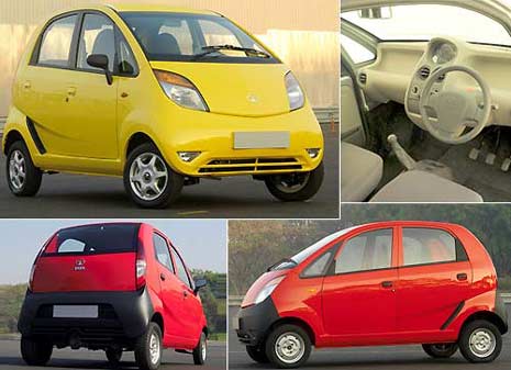 World’s cheapest new car, tata nano