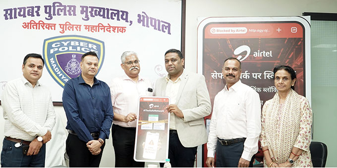Airtel Cracks Down on Online fraud in Madhya Pradesh and Chhattisgarh: Shields 4.0 Million Users in Real Time