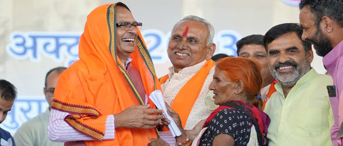 शिवराज सिंह चौहान बुधनी से छठी बार जीते, विक्रम मस्तल को एक लाख से ज्यादा वोटों से हराया