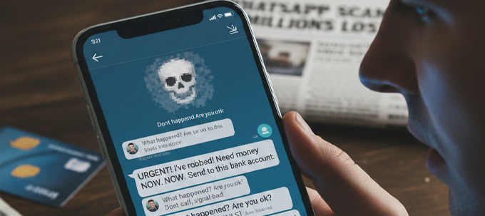 एक्स-फाइनेंस डायरेक्टर का WhatsApp हैक, ठगों ने कॉन्टैक्ट्स से पैसे मांगे