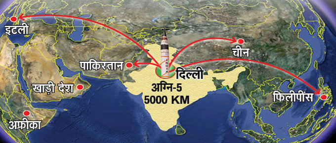 अग्नि-5 के बाद अब भारत बनायेगा 12000 KM मारक क्षमता वाली मिसाइल
