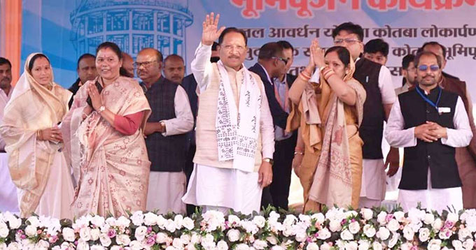छत्तीसगढ़ तेजी से बढ़़ रहा हैं समृद्धि कीओर: मुख्यमंत्री विष्णु देव साय